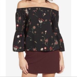 NWT Lost + Wander Off The Shoulder Top